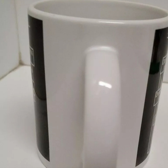 Twisted Envy " Problem Solving Flowchart"  10 Oz Black & White 4" mug Pre-owned - Picture 4 of 7